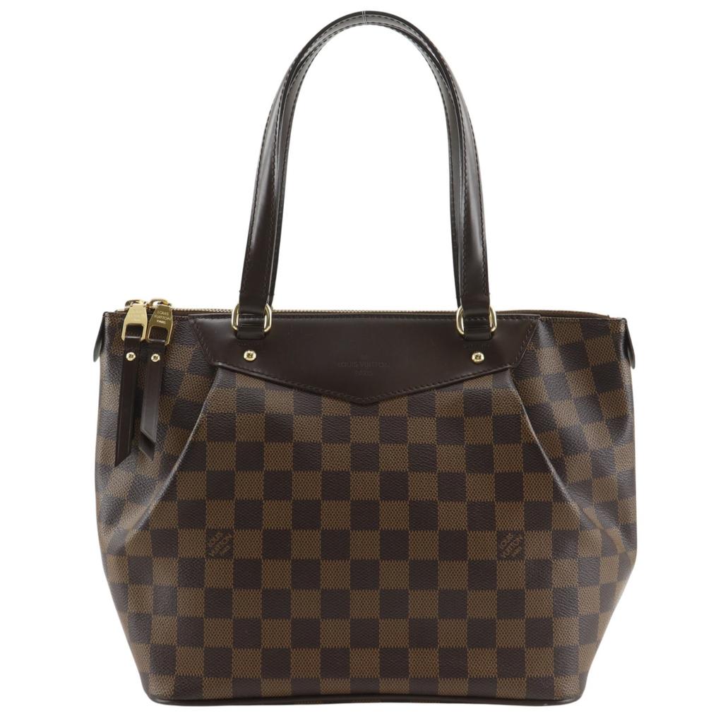 LOUIS VUITTON Westminster PM Tote Bag N41102 Brown Damier canvas Women Used