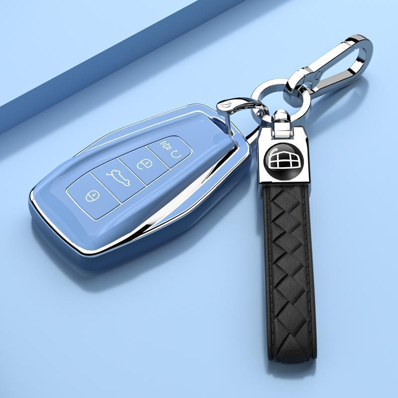 Чехол для брелока Geely Boyue L 2025: Роскошная полная защита, Премиальная защита для мужчин