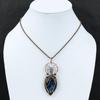 Labradorite Gemstone Pendant Copper Wire Wrapped Pendant Handmade Copper Jewelry Birthstone Pendant Dainty Labradorite Jewelry Gift For Wife
