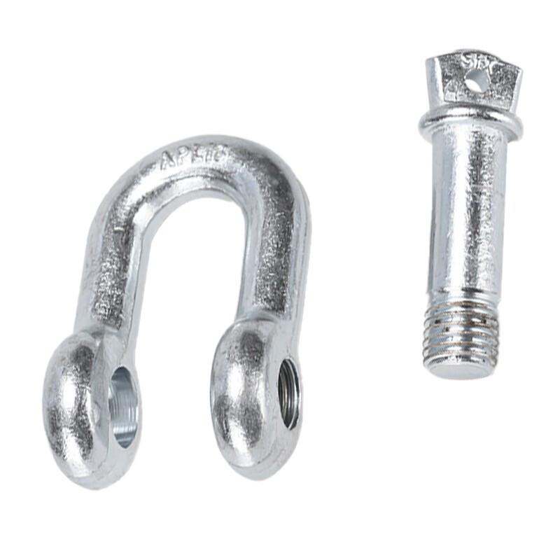 Heavy-Duty Carbon Steel Bow Shackle