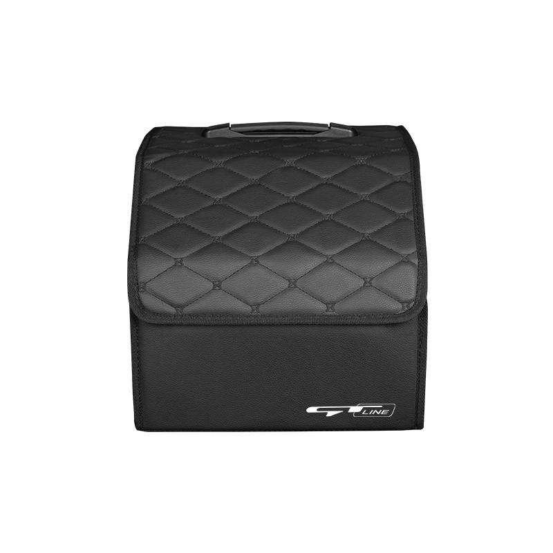 ISFR5 Car Trunk Organizer Box Foldable Storage Tidying Bag Accessories For Kia GT-Line KN Sportage Ceed Rio Picanto Sorento Soul