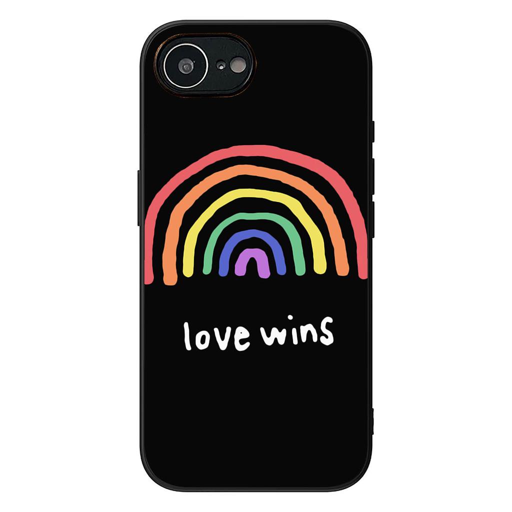 Love Is Love LGBT Rainbow Heart LGBTQ Case for Motorola Moto Edge 50 30 Fusion 40 NEO Ultra Pro G22 G23 G20 G35 G84 G13 G53