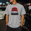 Футболка JDM Drift, Ретро футболка с японским спортивным автомобилем, Восходящее солнце Ворота Тории Подарок автолюбителю для него, Легенда дрифта 80-х Подарок