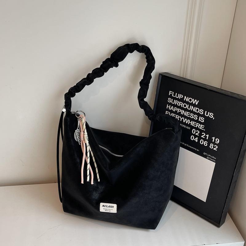 Повседневная сумка большой вместимости, женская новая расслабленная сумка-мессенджер через плечо для поездок на работу, сумка-тоут для студентки