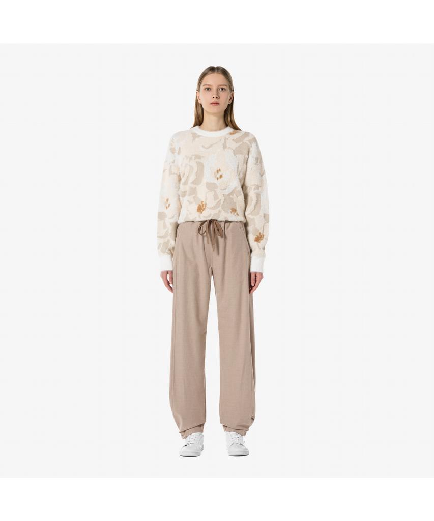 LACOSTE Женские фланелевые широкие брюки Hf7449-54N Icc