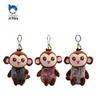 Scented Fuzzy Monkey Plush Toy Doll with Pendant for Bags