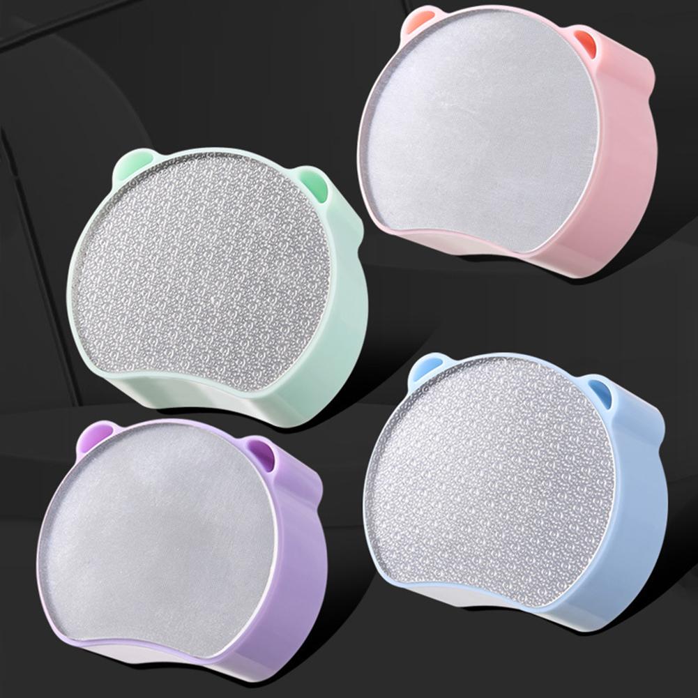 1 шт. Нано-стеклянная пилка для ног для удаления мертвой кожи, мозолей, пилка для подошвы для пяток, скребок для кожи подошвы, педикюрный шлифовальный камень