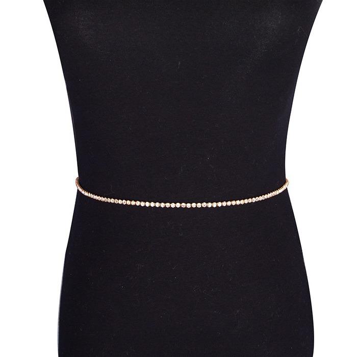 Цепочка на тело Сексуальная цепочка с когтями Стразы Цепочка на талию для бикини, Персонализированные украшения