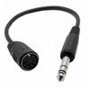 Rosebe 5-Pin MIDI DIN To 5-Pin Female Cable for MIDI Keyboards, XLR Microphone Cable, Rosebe DIN To Dual 6.35mm Male Microphone Cable, 30cm