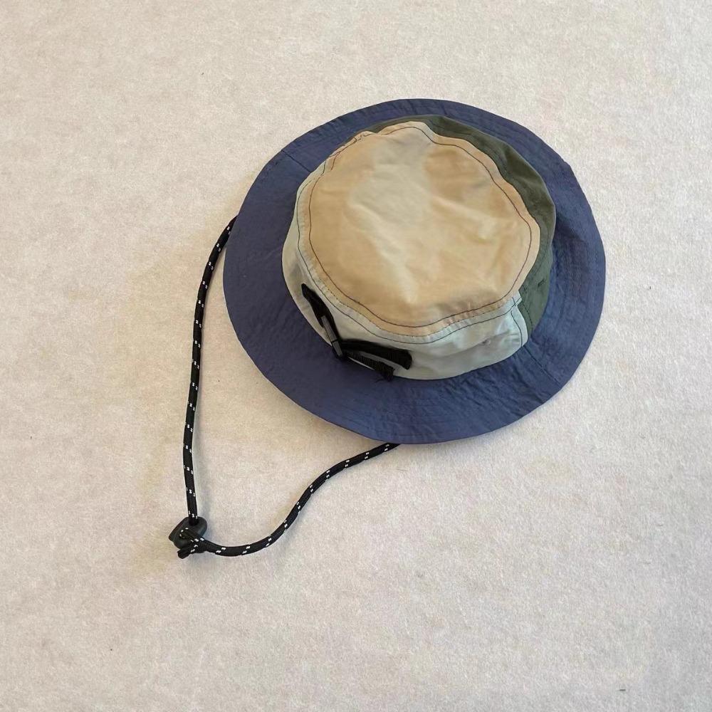 Quick-dry Sunscreen Hat Summer Fisherman Caps New Children Bucket Cap 3-7 Years