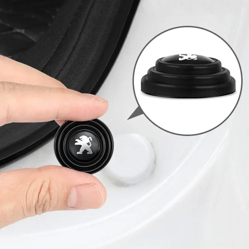 4PCS Car Door Shockproof Sticker Collision Cushion for Peugeot 3008 2008 307 308 207 208 508 408 407 301 206 205 407 RCZ Rifter