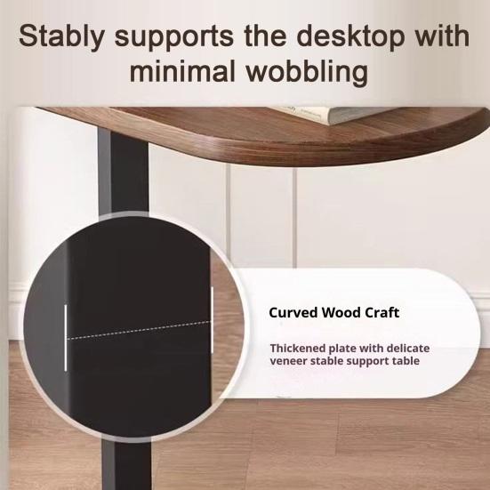 С-образный Приставной Столик Гостиная Спальня Уголок Офиса Металлический Каркас Кофейный Столик Прикроватная Тумбочка Современный Овальный Боковой Столик для Дивана Кушетки Маленькое Пространство