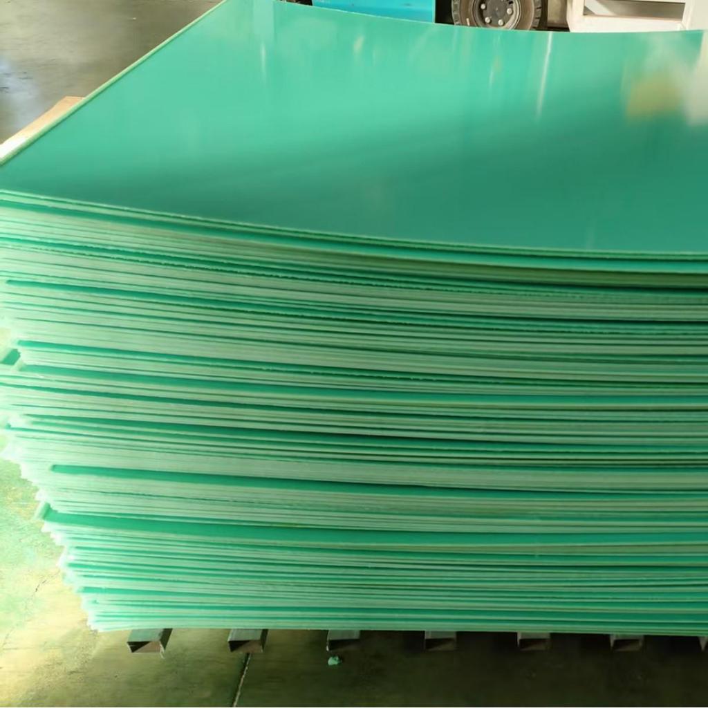 Ультратонкая износостойкая плата из стекловолокна FR4 - Водно-зеленая, Высокотемпературная эпоксидная электроизоляционная плата