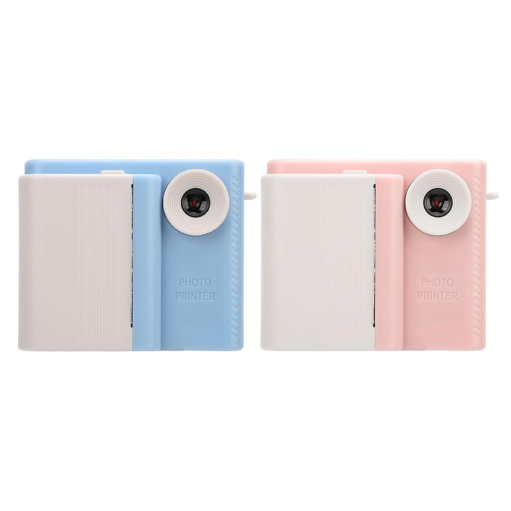 Детская камера для печати с 3 рулонами бумаги для печати HD с двумя объективами фото и видео для уличных игр Pho