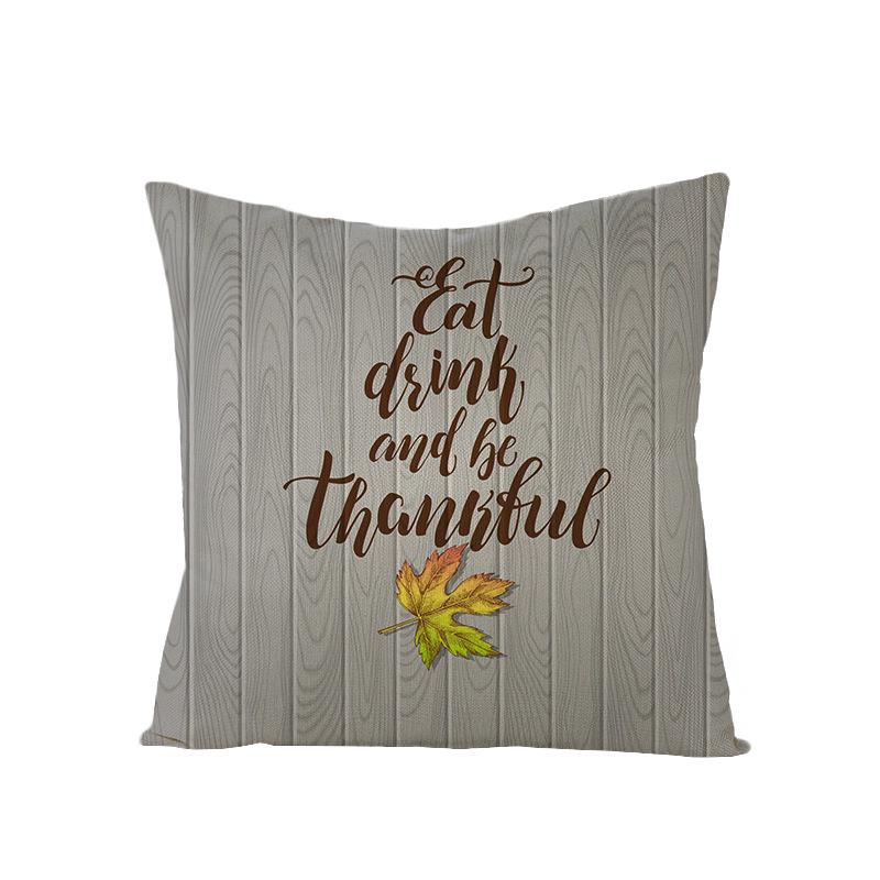 Новая наволочка на подушку с индейкой на День благодарения, полиэстер, скандинавская, наволочка на подушку, дом