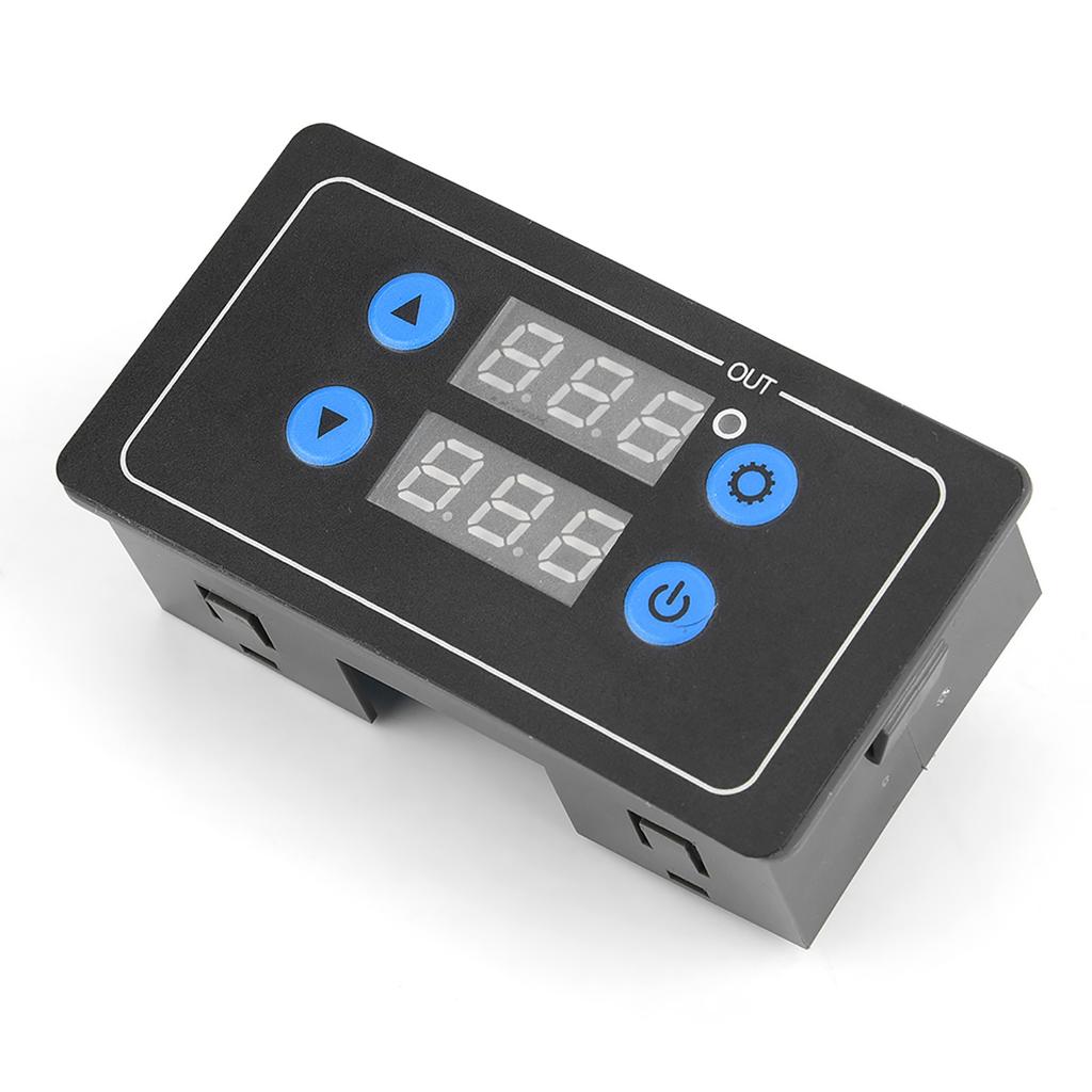 Цифровое реле времени цикла Реле времени YF‑4 Регулируемый модуль реле времени задержки цикла Цифровой дисплей Плата задержки времени 12 В