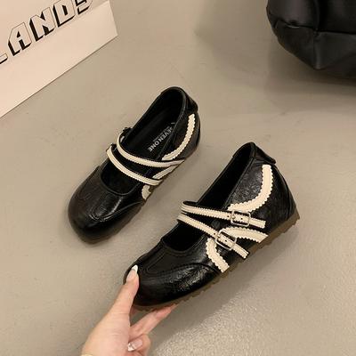 Толстая подошва с внутренней высотой, туфли Мэри Джейн на одном ремешке, детские с юбками, новые вечерние туфли