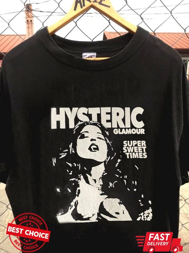 Унисекс футболка Hysteric Glamour S-3XL Q82738
