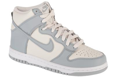 Dunk High Bg, женские белые кроссовки