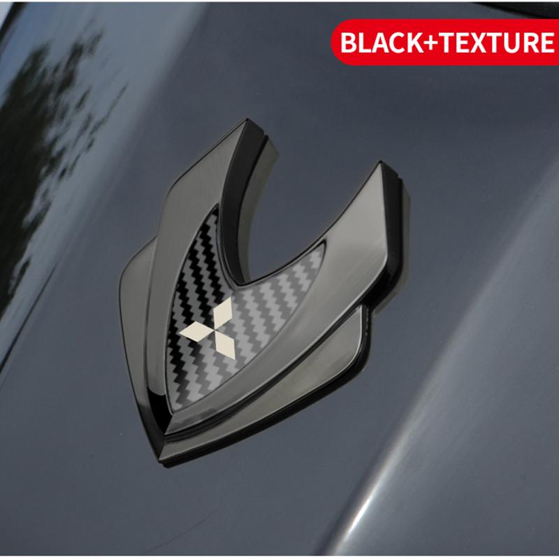 Автомобильные наклейки Эмблемы в форме щита Логотипы Наклейки Для Mitsubishi Outlander Mirage Eclipse Cross Pajero Lancer Delica Triton RALLIART