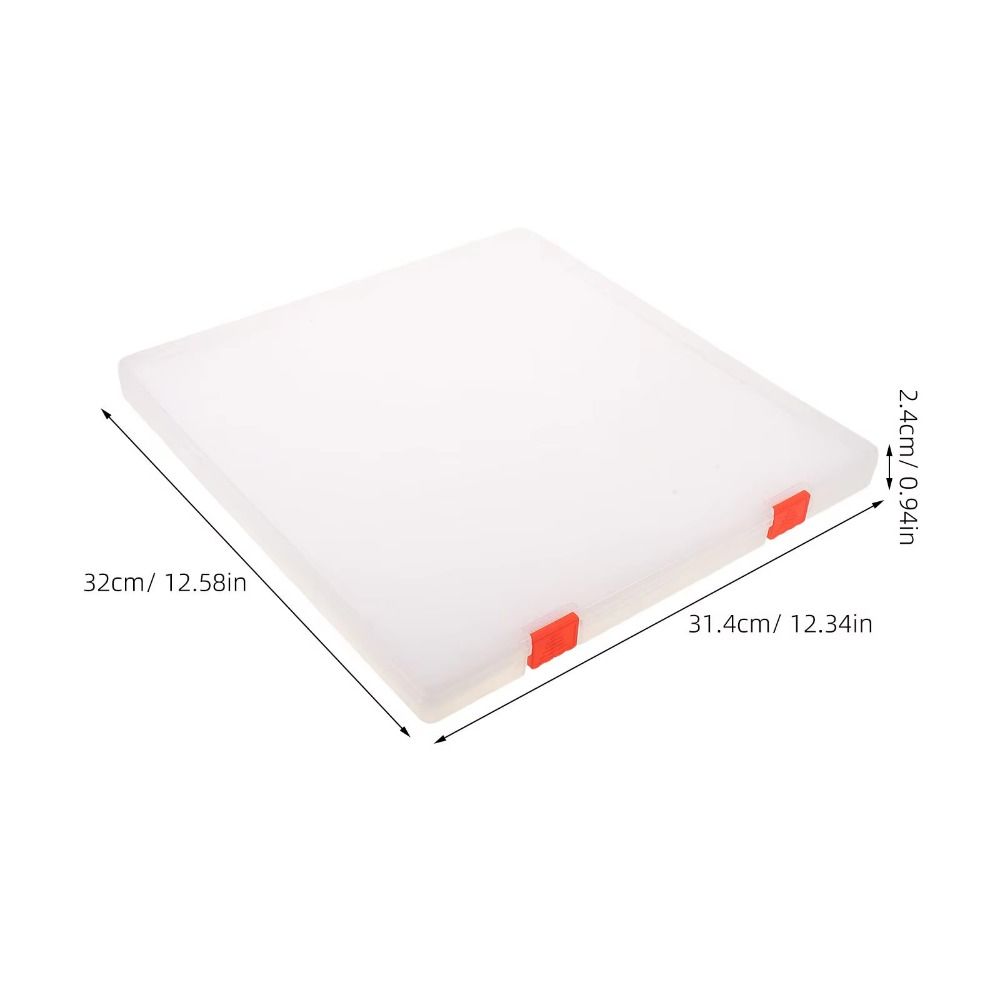 Latch Lid Bead Storage Box Hinged Lid Plastic Craft Organizer For Perler Beads