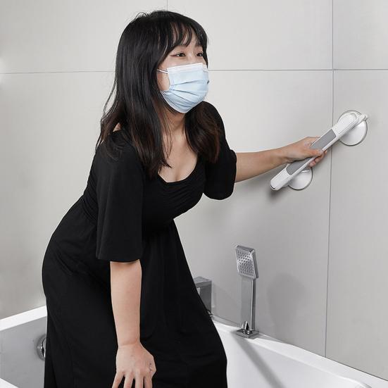 Поручни Сверхмощная присоска Ручка для душа Простая установка Водонепроницаемая безопасность
