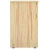 Шкаф Коричневый 34 x 39 x 61,5 см Массив Сосны