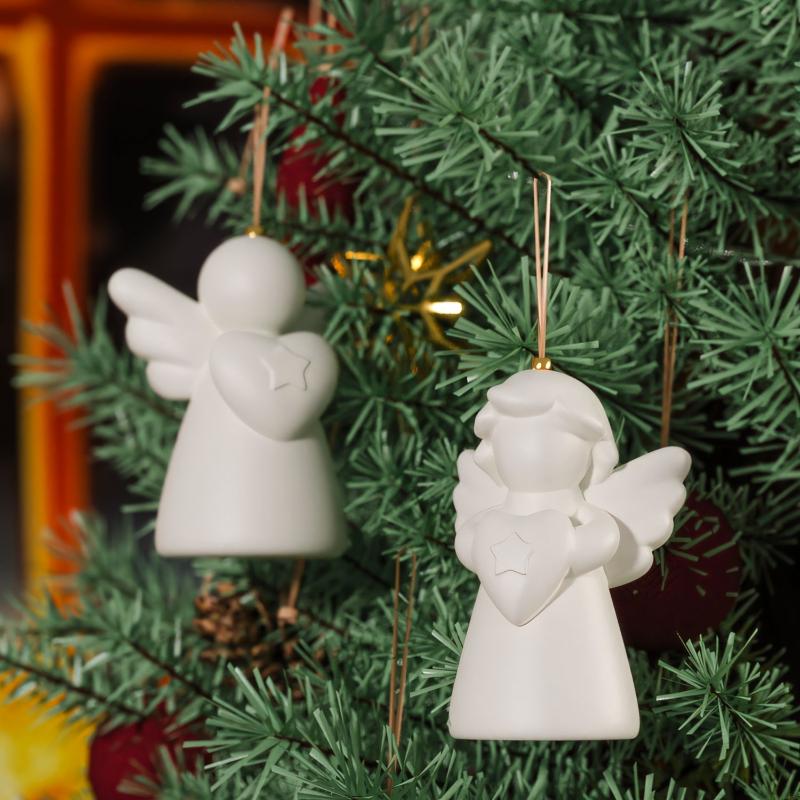 Heart Wings Angel Silicone Scented Candle Mold Diy Girl Sculpture Gypsum Home Decor Handmade Human Resin Mold For Birthday Gifts