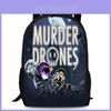 Аниме рюкзак Murder Drones, ткань Оксфорд, вместительная школьная сумка для студентов, подростков, все необходимое для колледжа