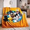 1 шт. Фланелевое одеяло Looney Tunes - Легкое, мягкое, теплое, всесезонное одеяло с HD-печатью для дивана, кровати, путешествий068