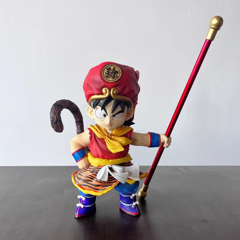24 см Dragon Ball GK Тигровая Шкура Сон Гохан Фигурка Действия Полностью Раскрашенная ПВХ Статуэтка Настольное Украшение Аниме Коллекционная Модель Игрушка Подарок Мальчику