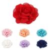 Chiffon Floral Duckbill Clip Artificial Rose Flower Hairpin Rose Flower Hair Clip  Hair Accessories