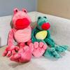 Огненно-красные губы Кукла-лягушка Кукла Плюшевая игрушка Пара Большие глаза Лягушка Тряпичная кукла Подушка для бросания Подарок на день рождения