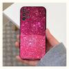 Ослепительный розовый чехол с блестками для Samsung S21, S20, S10, Plus, S9, S22, S25, Ultra, S24, S23, FE, Lite, Мягкий силиконовый, Черный