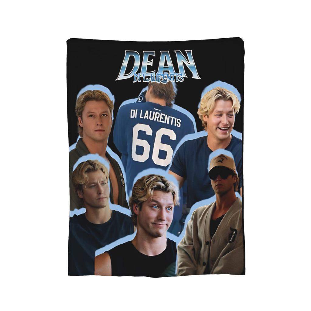 Dean Di Laurentis Off Campus Blanket Fleece Ultra-Soft Throw Blankets for Airplane Travel Bedroom Quilt