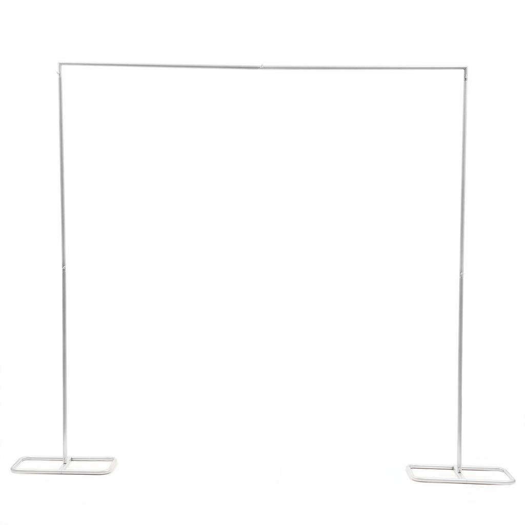 2*2.1м Свадебная арка Дверь Фон Кованое железо Декоративный реквизит Подставка для цветов Белый для поддержки легких вьющихся растений