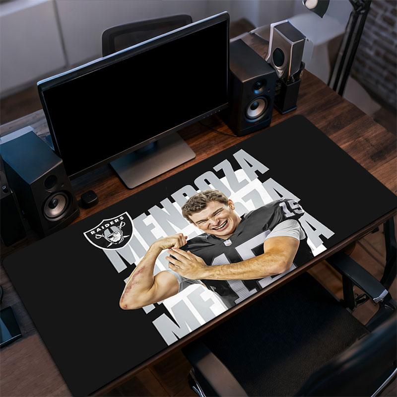 Fernando Mendoza Mouse Pad, Large Gaming Desk Mat, Non-slip XXL Mousepad for Laptop & Tablet, Mini PC Playmat with Stitched Edges