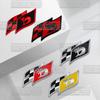 1Pc Car Badges HSV Racing Flag Trunk Emblem Metal Stickers Body Decals Letter Grille Decor For  HSV Astra Commodore GTS R8