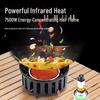 Ветрозащитная Мощная Инфракрасная Портативная Газовая Плита для Пикника на Открытом Воздухе