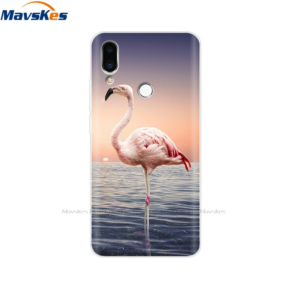 Мягкий чехол из ТПУ для Meizu Note 9 с принтом кошки, животного, цветка, защитные силиконовые чехлы, корпуса для телефона, сумки, бампер для Meizu Note9