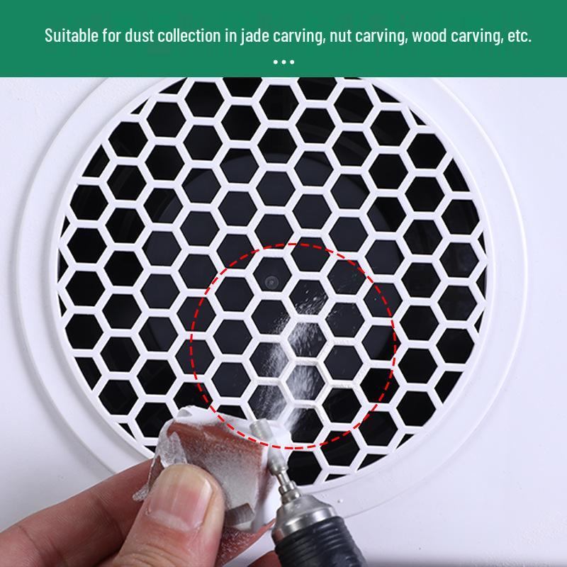 High-Suction Silent Desktop Vacuum for Walnut Sanding and Dust Collection