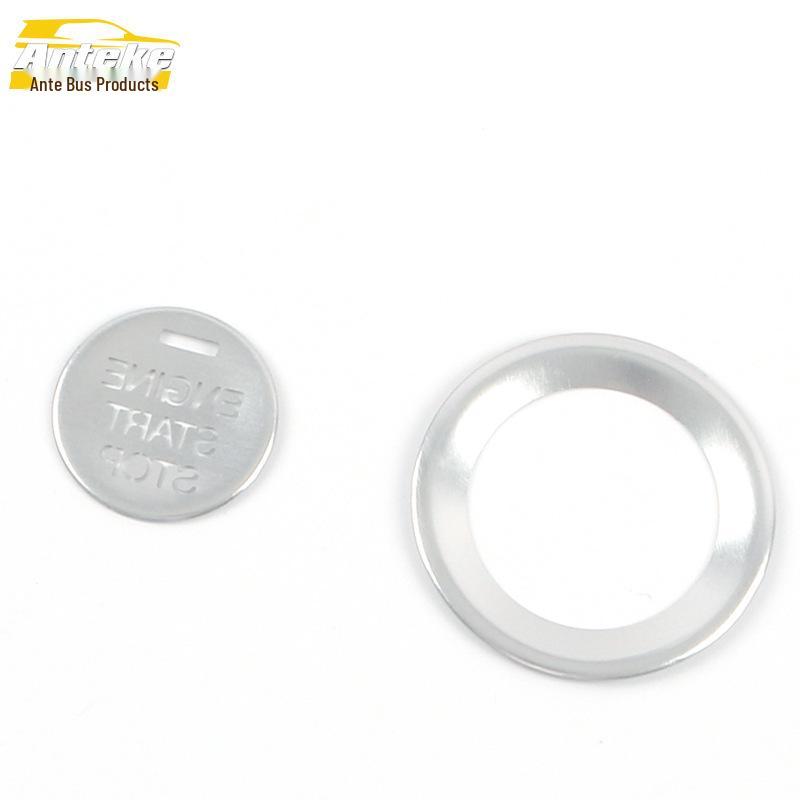 Наклейка из алюминиевого сплава на кнопку запуска одной клавишей M8 - Автоаксессуар