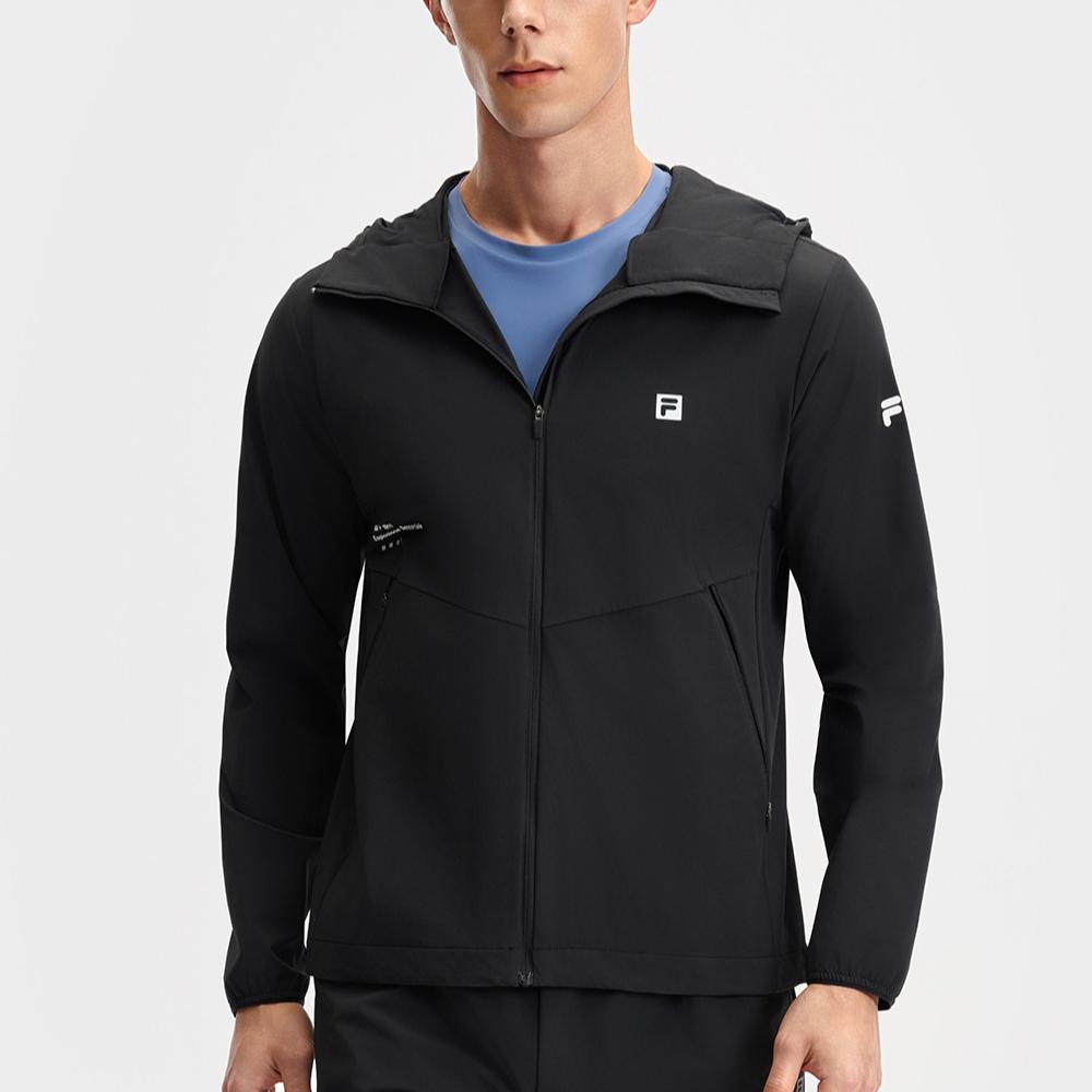 Новые куртки FILA Fitness Пальто Мужские Черные A11M521705F-BK