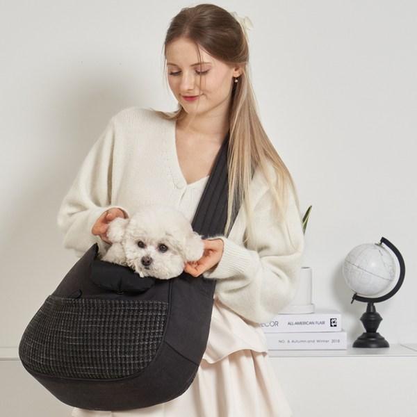 Слингбэк Red Puppy Puppy Haven, темно-серый, 45 х 32 х..., 1 шт., Корейский шампунь для домашних животных