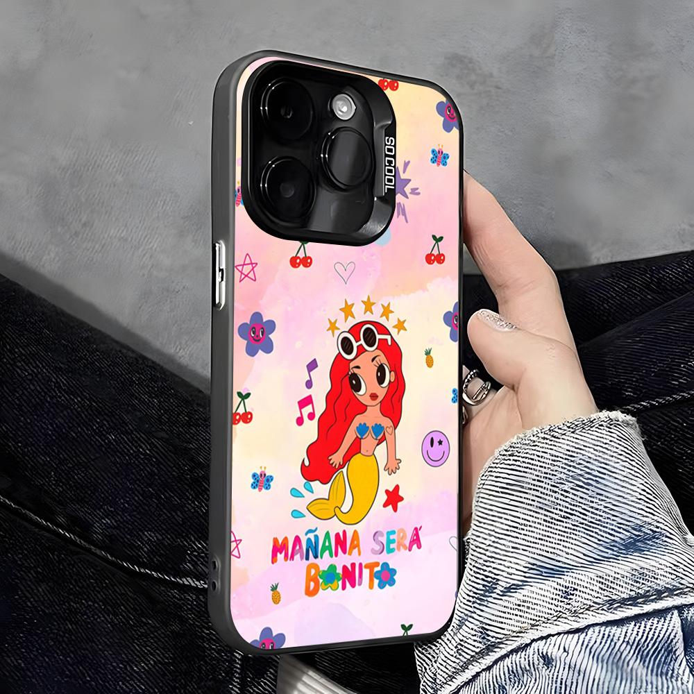 Чехол для телефона K-Karol G Manana Sera Bonito Для IPhone 17 Pro Max 16 Pro Max 15 14 13 11 12 Mini Xs X Xr 7 8 Plus Se Цвет Серебристый Co
