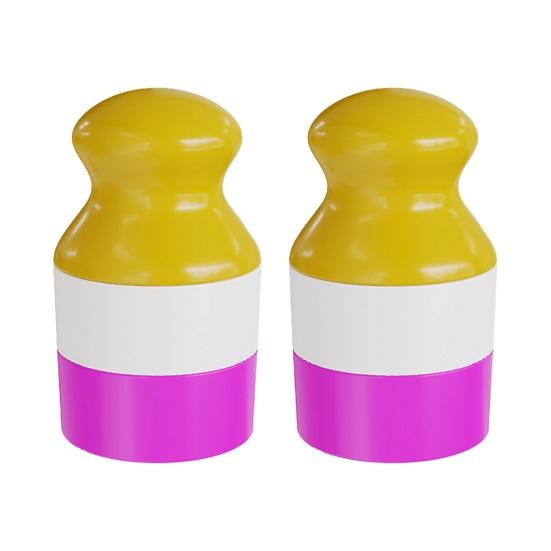 Шт. 100 мл детские аппликаторы для солнцезащитного крема, многоразовые портативные инструменты для нанесения солнцезащитного лосьона, роликовый аппликатор для губки, бутылка для хранения