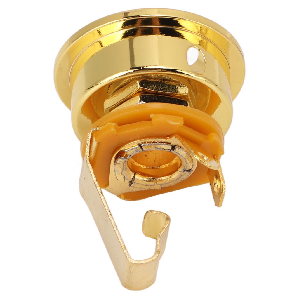 Гитарный стерео выходной разъем утолщенный круглый чашеобразный металлический выходной разъем для электрогитары TL