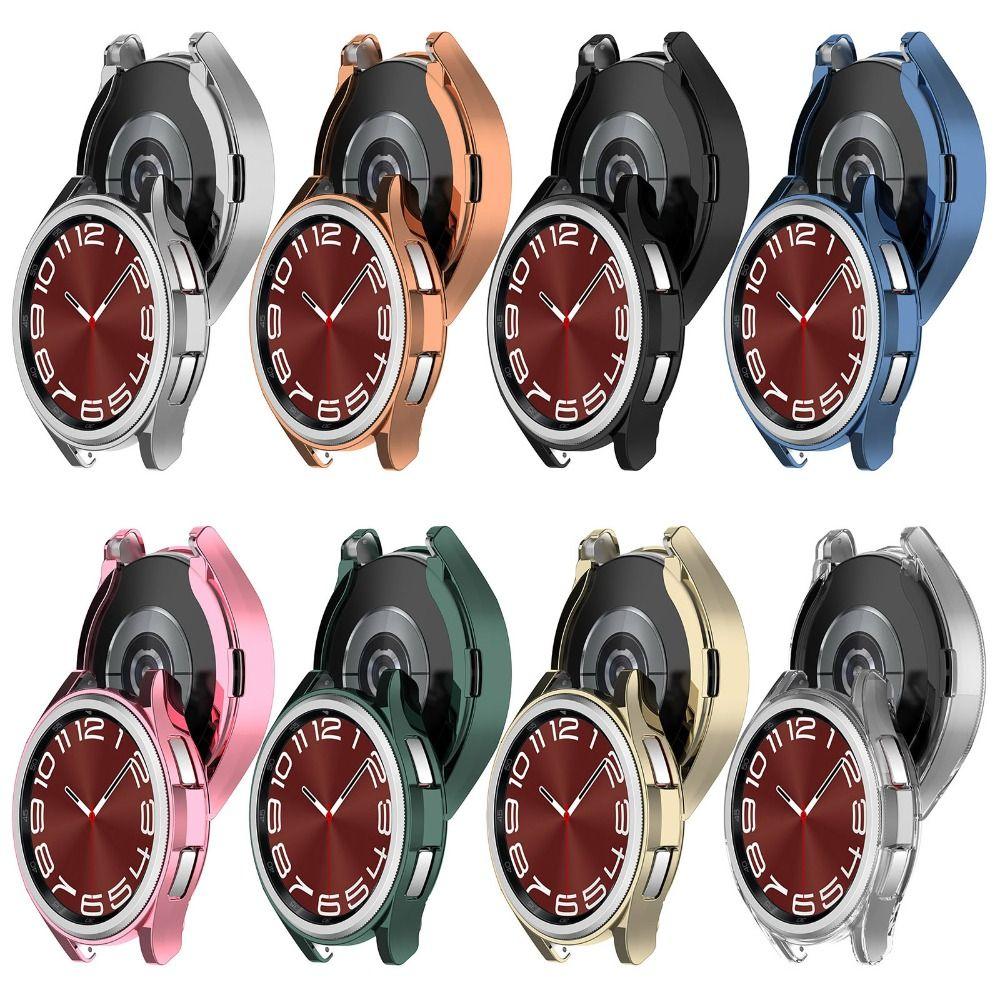 Shell Protective Case Screen Protector for Samsung Galaxy Watch 6 Classic 43mm 47mm Smart Watch