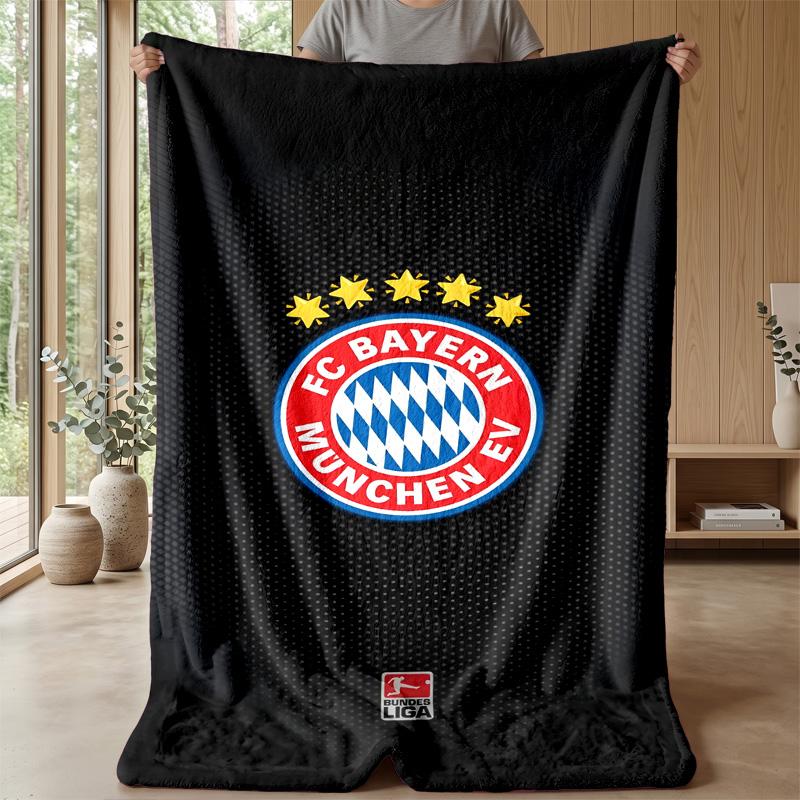 Bayern Munich Theme blanket Soft Flannel Fleece Blanket Warm Lightweight Throw Blanket for Home Sofa Bed