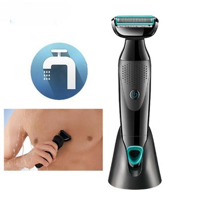 Бритва для лобковых волос Мужское интимное бритье Интимное бритье Мужское подбородочное бритье Грудь Руки Стрижка волос в паховой области Эпилятор IPX4 Интимная бритва